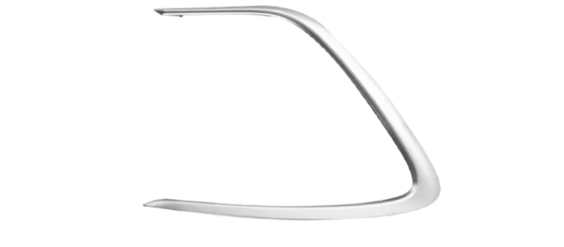 Toyota Camry Down Bumper Grille Moulding Side LE Left Side / LH - 2021-2024