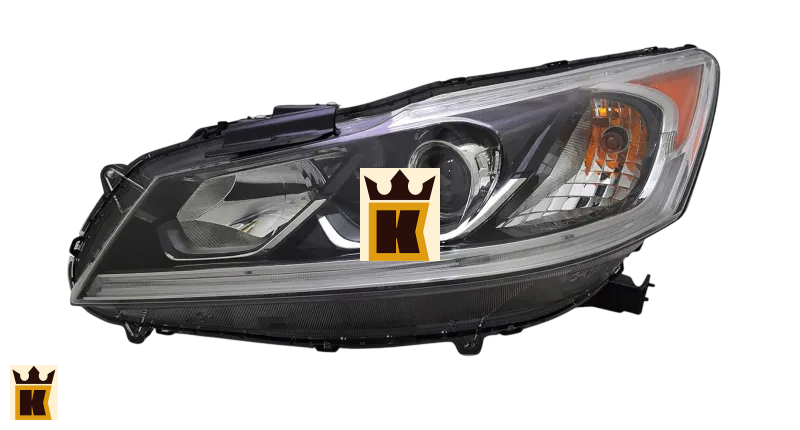 Honda Accord 2016-2017 Head Lamp With Out Down LED US Built